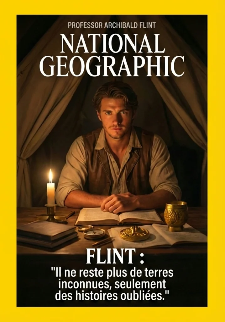 chasse au trésor en famille dans le Var - portrait du Professeur Flint